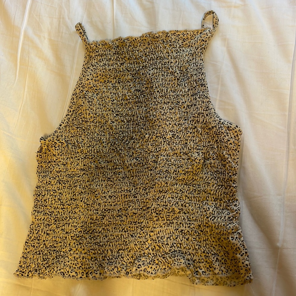 ribbed crop top tank